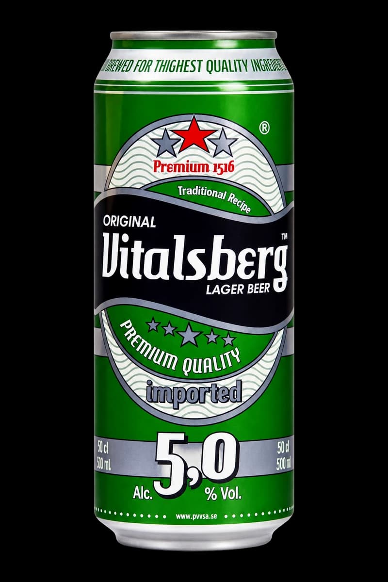 Vitalsberg Original 5 pour cent canette 50 cl