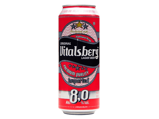 Vitalsberg Original 8 percent can 50 cl